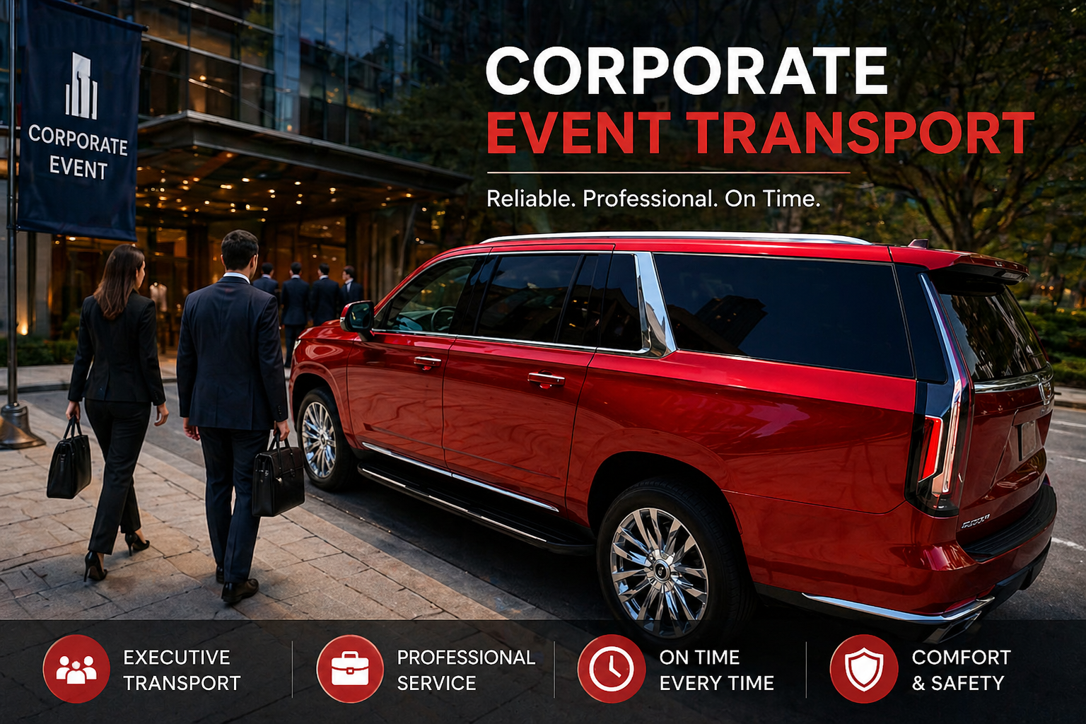 corporate event transport in New York City
